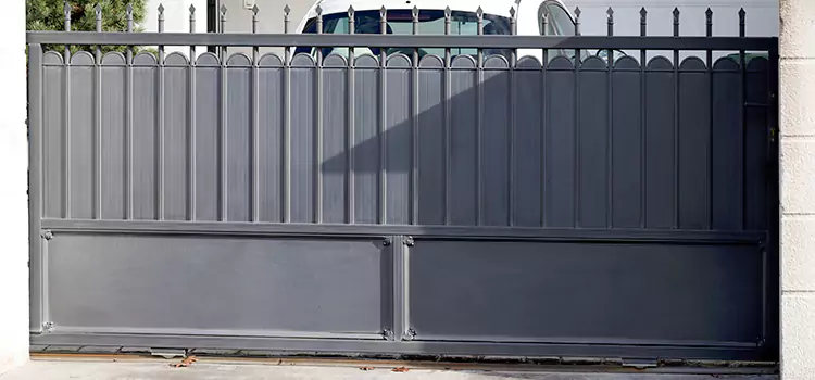 Metal Driveway Gate Installation Steubenville