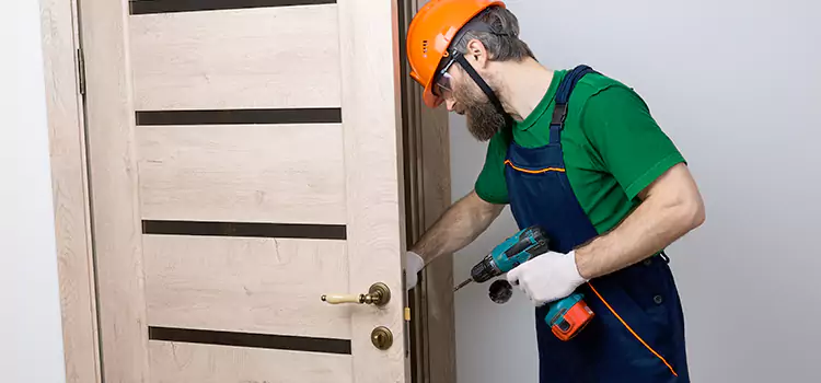 Replace Internal Door Handle with Lock Steubenville